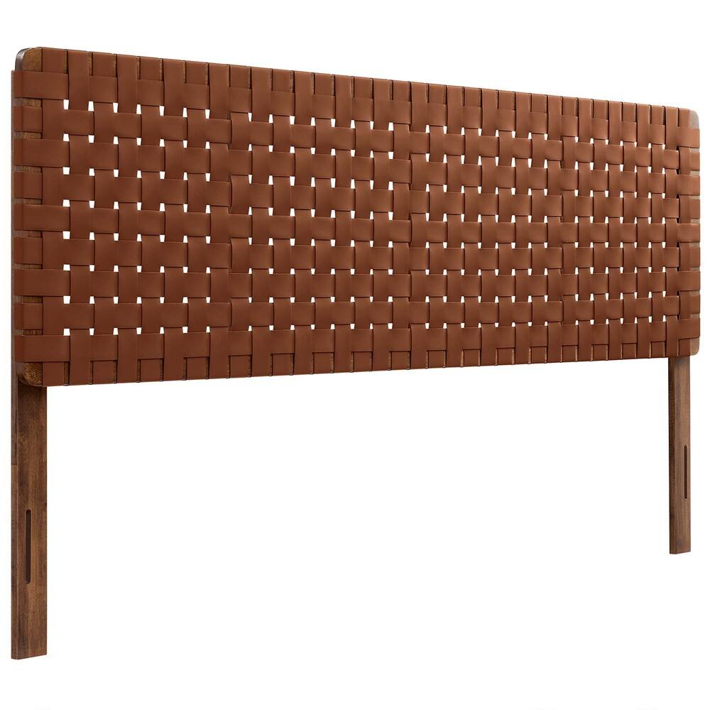 Modway MOD-7127 Sparta Weave Vegan Leather King Headboard