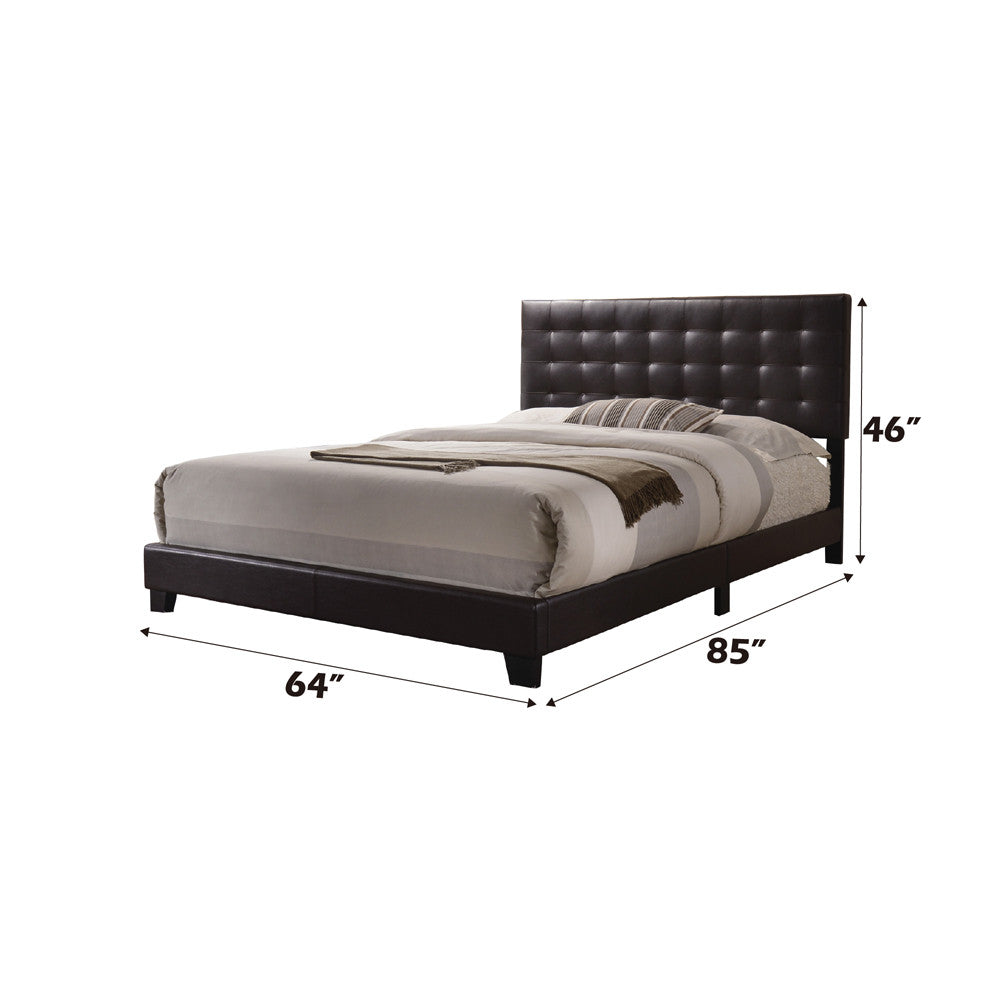 ACME 26350Q Masate Queen Bed, Espresso PU