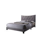ACME 26360Q Venacha Queen Bed, Gray Fabric