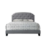 ACME 26370Q Tradilla Queen Bed, Gray Fabric