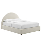 Modway MOD-7130 Resort Upholstered Fabric Arched Round Full Platform Bed