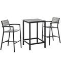 Modway EEI-1754 Maine 3 Piece Outdoor Patio Dining Set