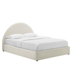 Modway MOD-7135 Resort Performance Velvet Arched Round King Platform Bed