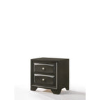ACME 26543 Soteris Nightstand, Antique Gray