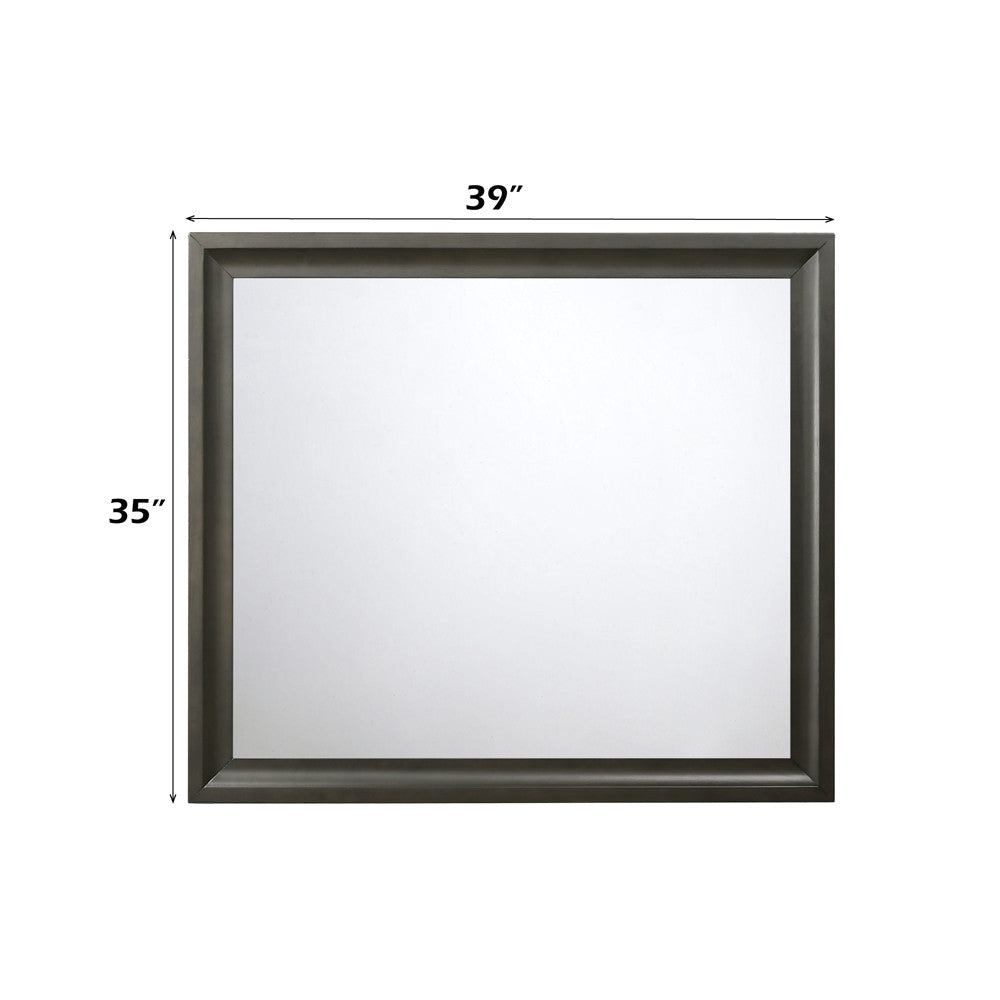 ACME 26544 Soteris Mirror, Antique Gray