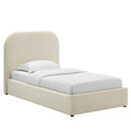 Modway MOD-7137 Keynote Performance Velvet Curved Twin Platform Bed