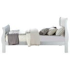 ACME 26697EK Louis Philippe III Eastern King Bed, Platinum (1Set/2Ctn)