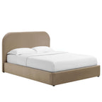 Modway MOD-7141 Keynote Performance Velvet Curved Queen Platform Bed