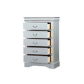 ACME 26706 Louis Philippe III Chest, Platinum