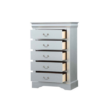 ACME 26706 Louis Philippe III Chest, Platinum