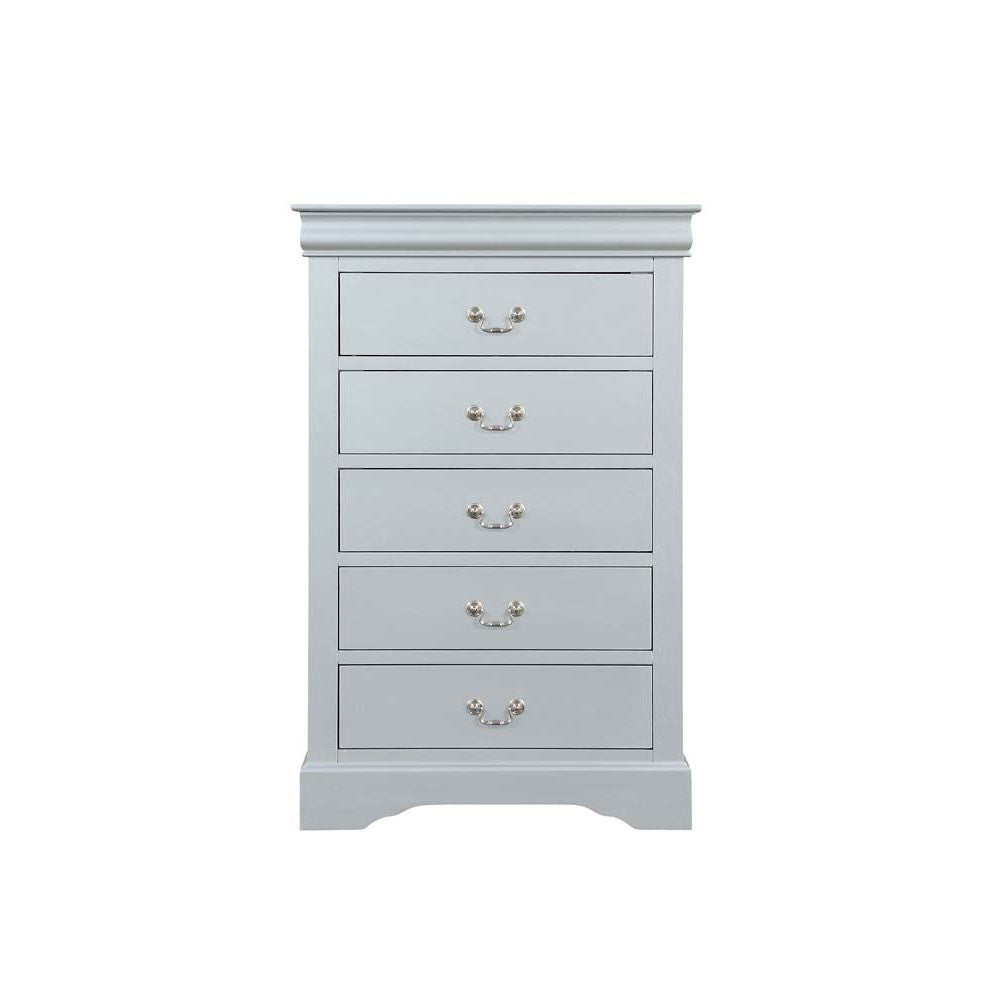 ACME 26706 Louis Philippe III Chest, Platinum