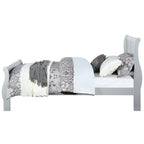 ACME 26727EK Louis Philippe Eastern King Bed, Platinum (1Set/2Ctn)