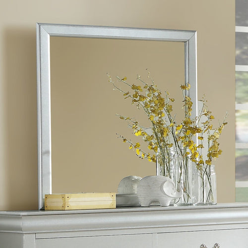ACME 26734 Louis Philippe Mirror, Platinum