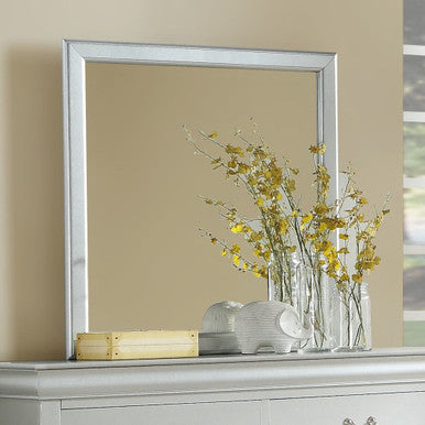 ACME 26734 Louis Philippe Mirror, Platinum