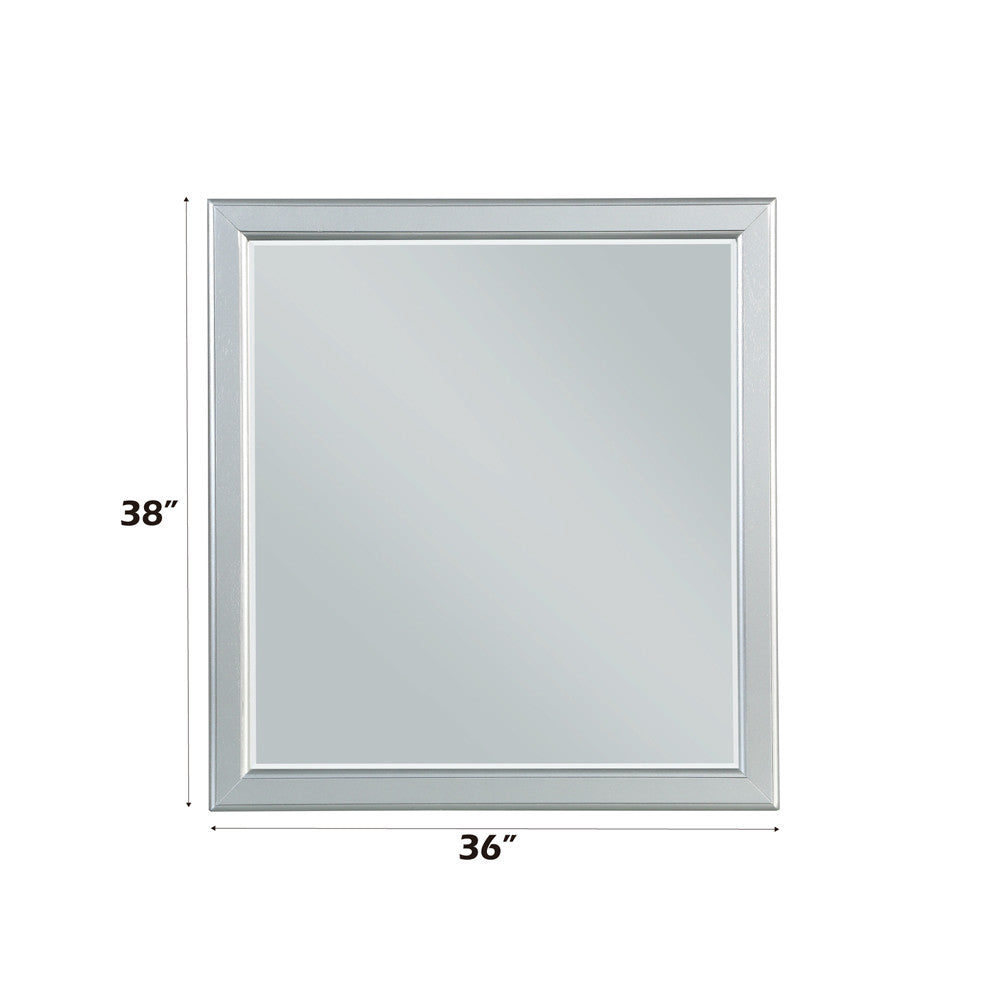 ACME 26734 Louis Philippe Mirror, Platinum