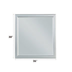 ACME 26734 Louis Philippe Mirror, Platinum
