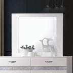 ACME 26774 Naima II Mirror, White (High Gloss)