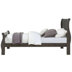 ACME 26787EK Louis Philippe Eastern King Bed, Dark Gray (1Set/2Ctn)
