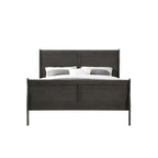 ACME 26790Q Louis Philippe Queen Bed, Dark Gray (1Set/2Ctn)
