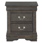 ACME 26793 Louis Philippe Nightstand, Dark Gray