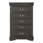 ACME 26796 Louis Philippe Chest, Dark Gray