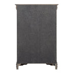 ACME 26796 Louis Philippe Chest, Dark Gray