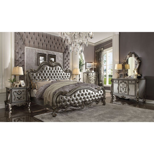 ACME 26845 Versailles Dresser, Antique Platinum