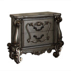 ACME 26843 Versailles Nightstand, Antique Platinum