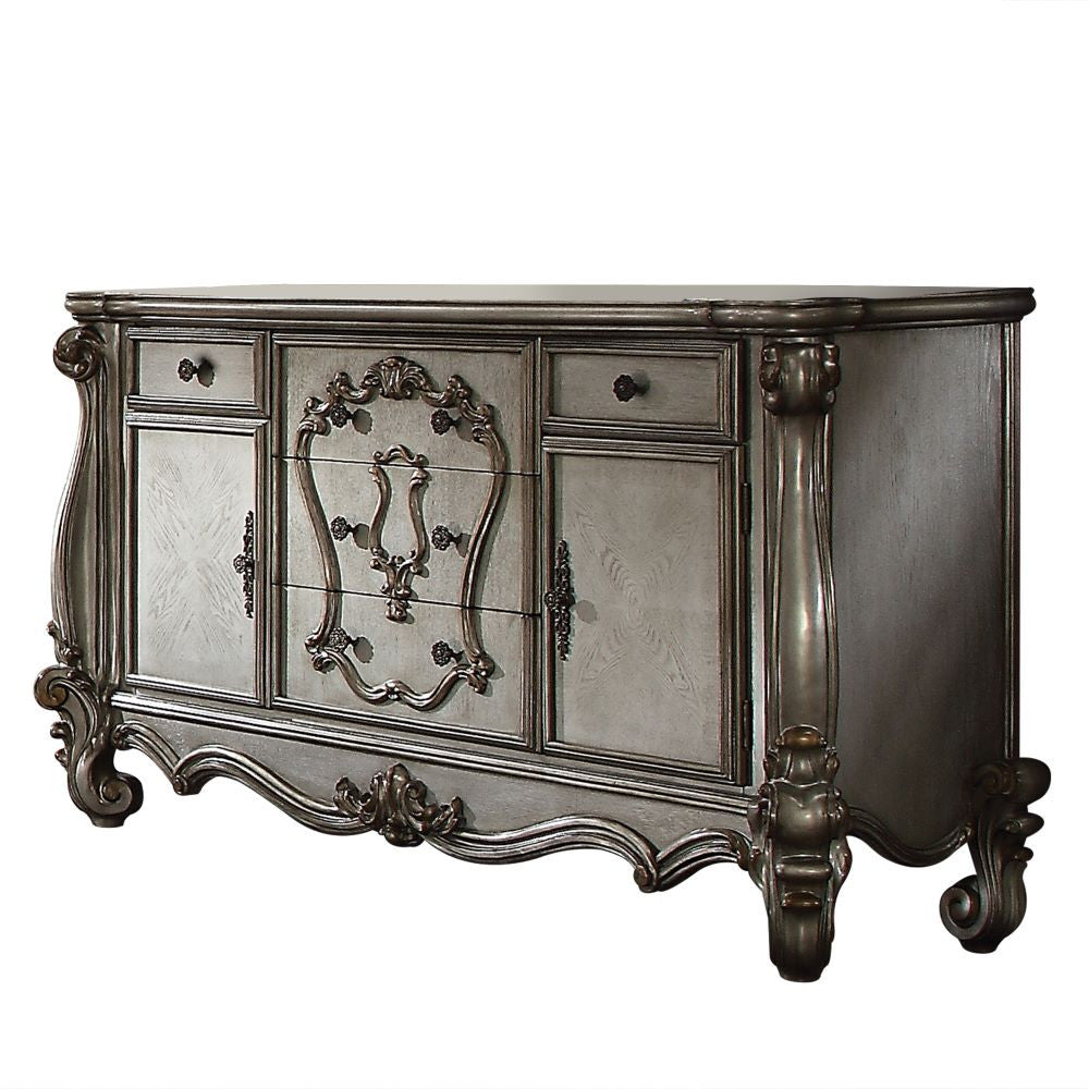 ACME 26845 Versailles Dresser, Antique Platinum