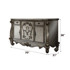 ACME 26845 Versailles Dresser, Antique Platinum