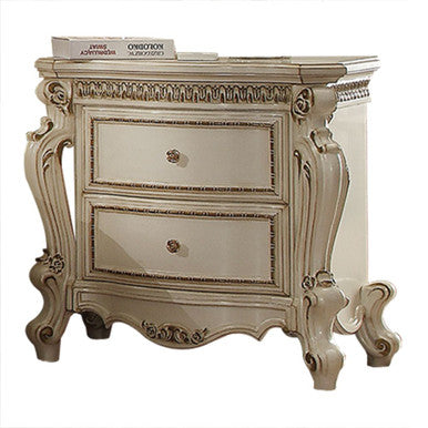 ACME 26883 Picardy Nightstand, Antique Pearl