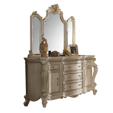ACME 26885 Picardy Dresser, Antique Pearl