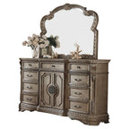 ACME 26936 Northville Mirror, Antique Silver