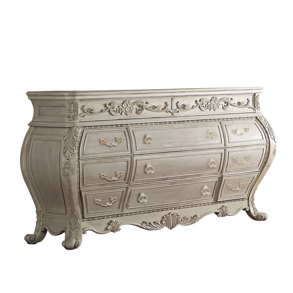 ACME 27015 Ragenardus Dresser, Antique White