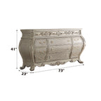 ACME 27015 Ragenardus Dresser, Antique White