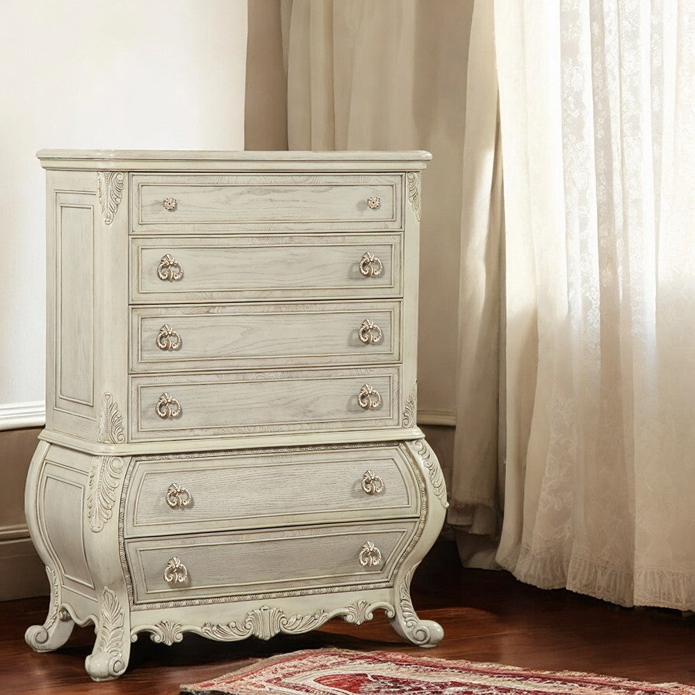 ACME 27016 Ragenardus Chest, Antique White