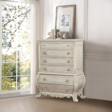 ACME 27016 Ragenardus Chest, Antique White
