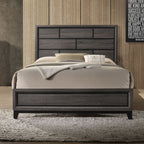 ACME 27050Q Valdemar Queen Bed, Weathered Gray (1Set/2Ctn)