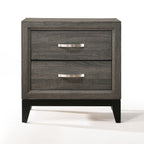 ACME 27053 Valdemar Nightstand, Weathered Gray