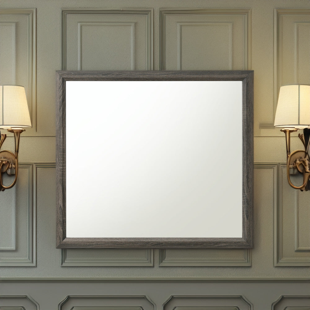 ACME 27054 Valdemar Mirror, Weathered Gray