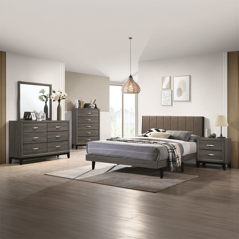 ACME 27054 Valdemar Mirror, Weathered Gray