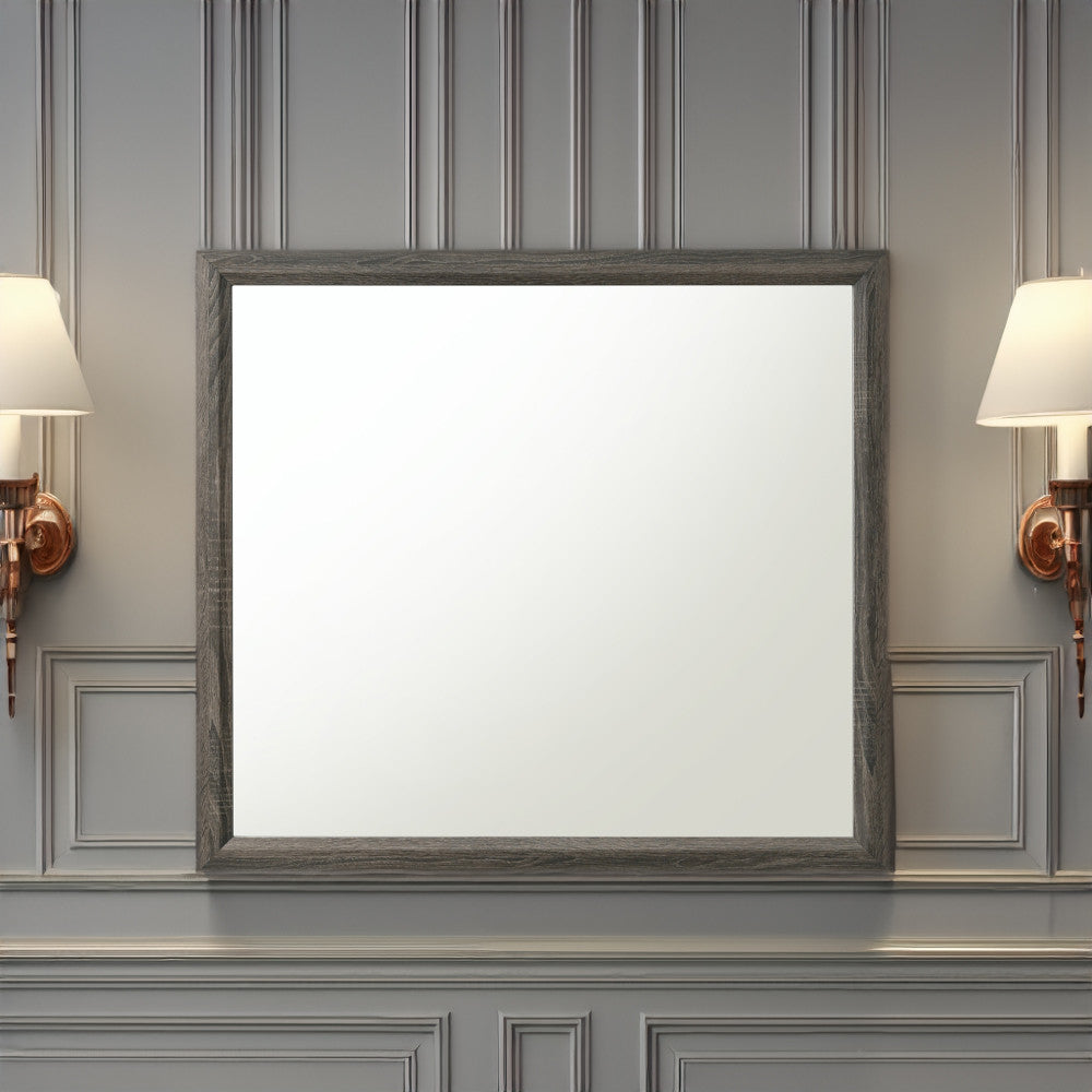 ACME 27054 Valdemar Mirror, Weathered Gray