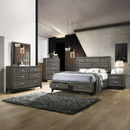 ACME 27054 Valdemar Mirror, Weathered Gray