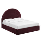 Modway MOD-7166 Solana Arched Performance Velvet Full Platform Bed