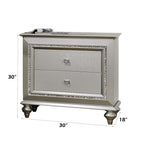 ACME 27233 Kaitlyn Nightstand, Champagne