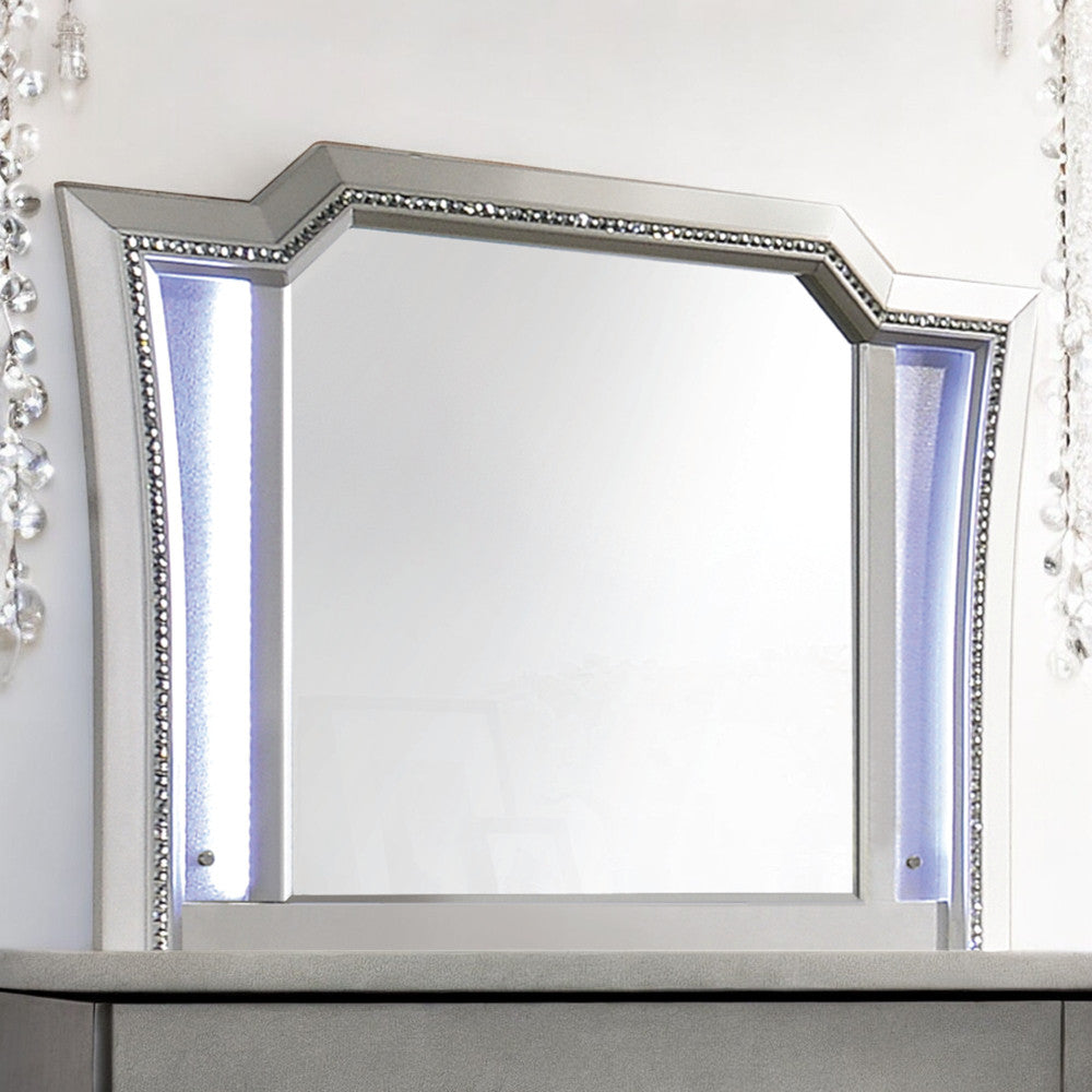ACME 27234 Kaitlyn Mirror, LED & Champagne