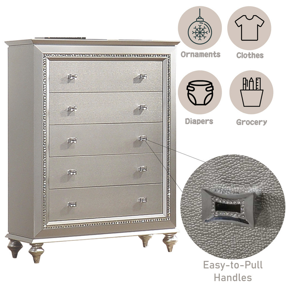 ACME 27236 Kaitlyn Chest, Champagne