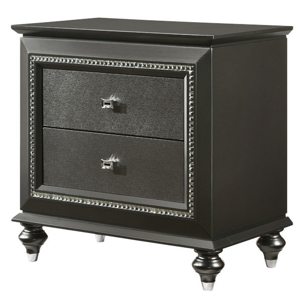 ACME 27283 Kaitlyn Nightstand, Champagne