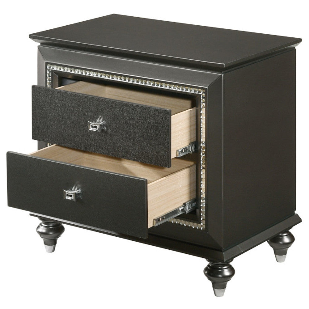 ACME 27283 Kaitlyn Nightstand, Champagne