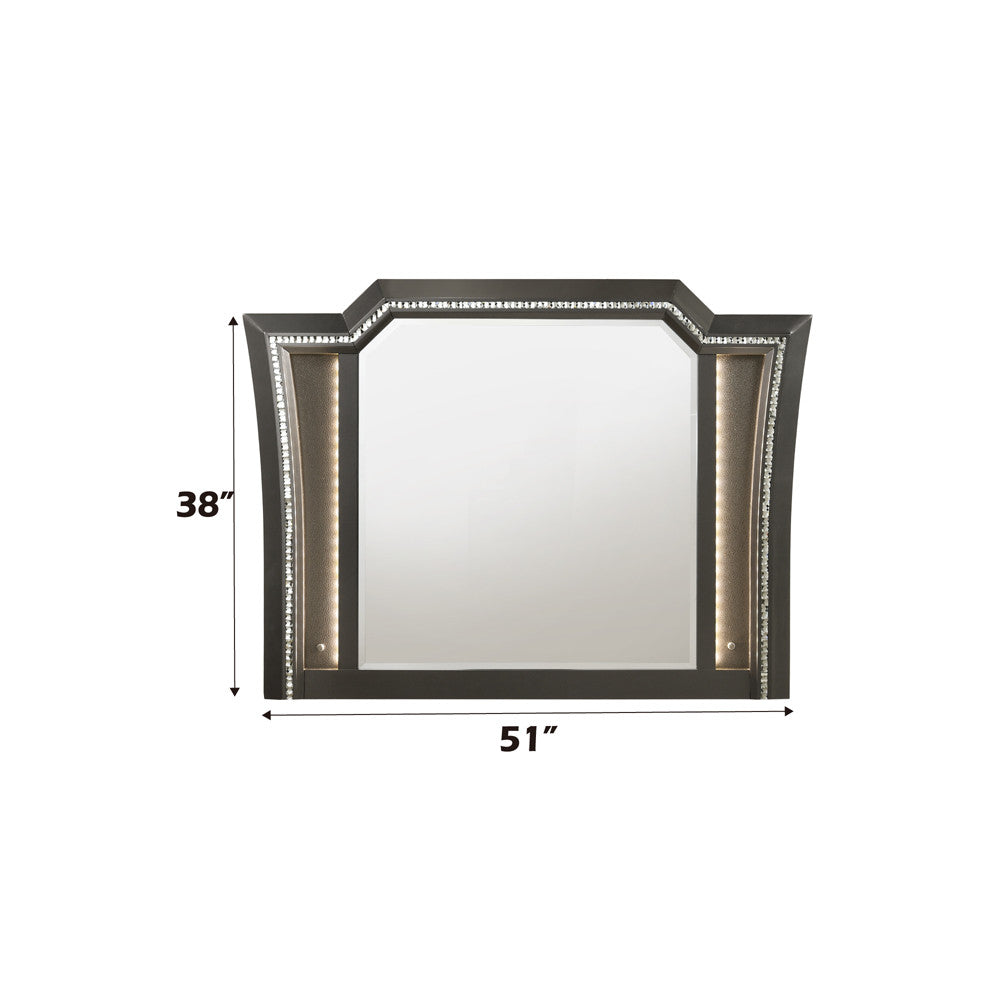 ACME 27284 Kaitlyn Mirror, LED & Champagne